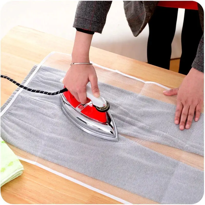 Household Protective Heat Insulation Press Mesh Ironing Garment Cloth Protect Guard  Mini Iron Pad Wool Pressing Mat 2 Sizes