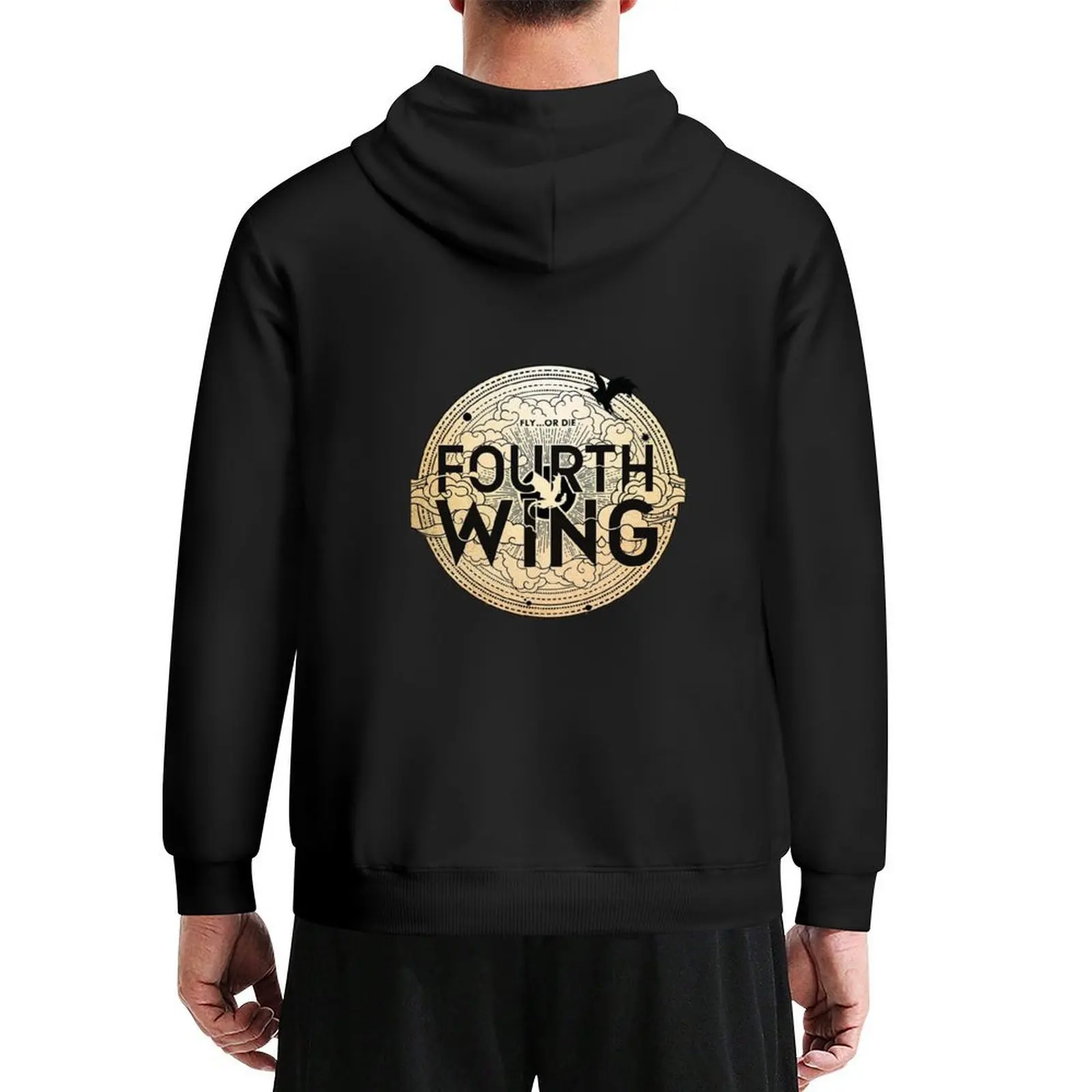 

Fourth wing Hoodie korean style clothes korean autumn clothes aesthetic clothing men clothing new in hoodies and blouses