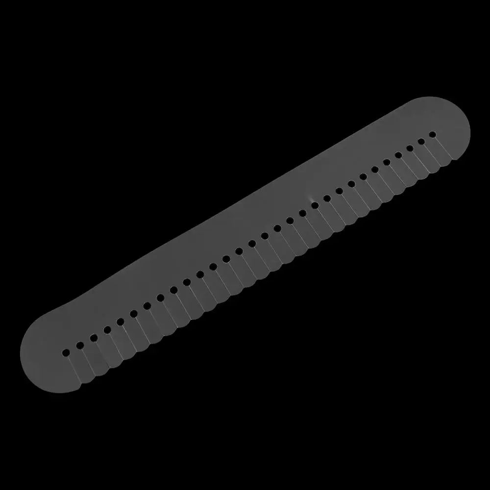 Multi Hole Hair Extensions Heat Shield Guards Professional Durable Glue Protector Templates Reusable Makeup Heat Shield Spacers
