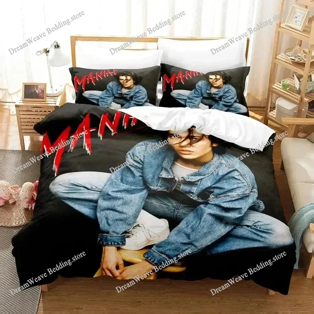 3D Print Singer Conan Gray Bedding Set Duvet Cover Bed Set Quilt Cover Pillowcase Comforter King Queen Size for Boys Adult963963