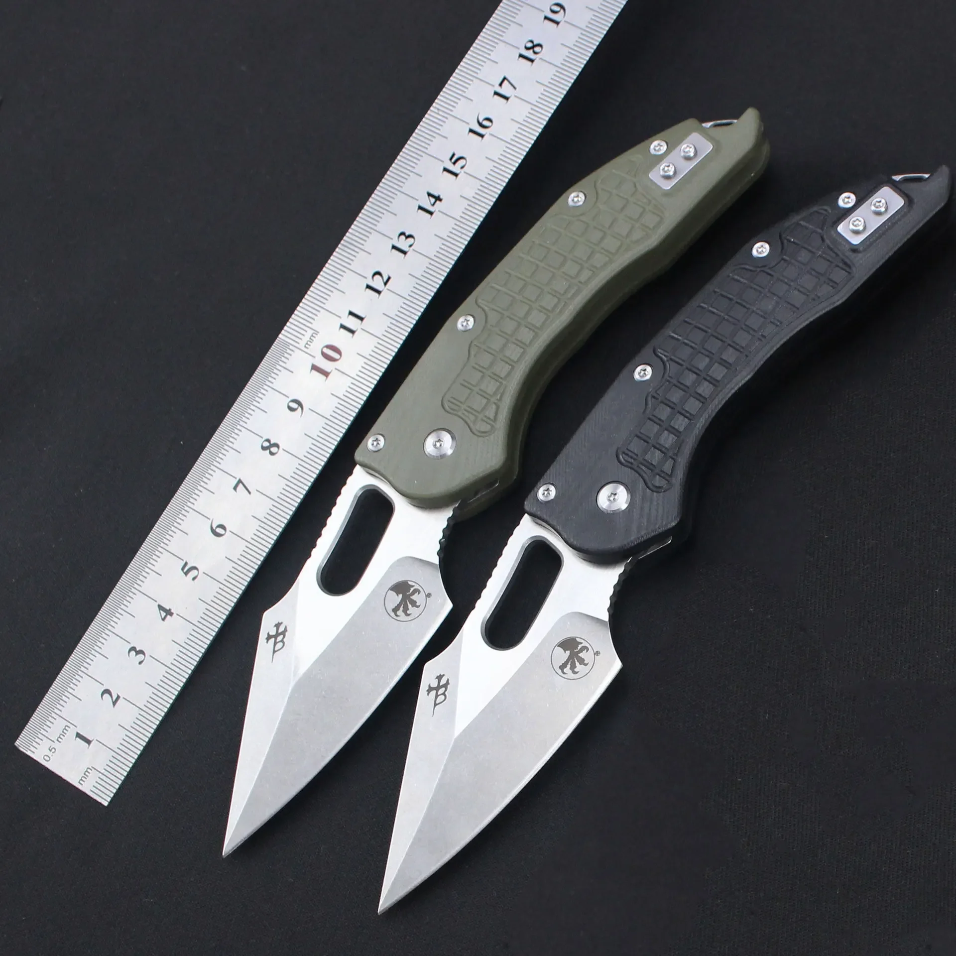 Microtech Stitch-Ramlok Folding Knife Outdoor Camping Outdoor Folding Knife