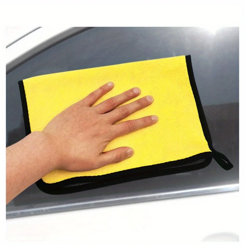 5/10 قطعة 30*30 سم اضافية لينة غسيل السيارات منشفة من الألياف الدقيقة تنظيف السيارات تجفيف القماش العناية بالسيارات القماش بالتفصيل منشفة غسيل السيارات #6