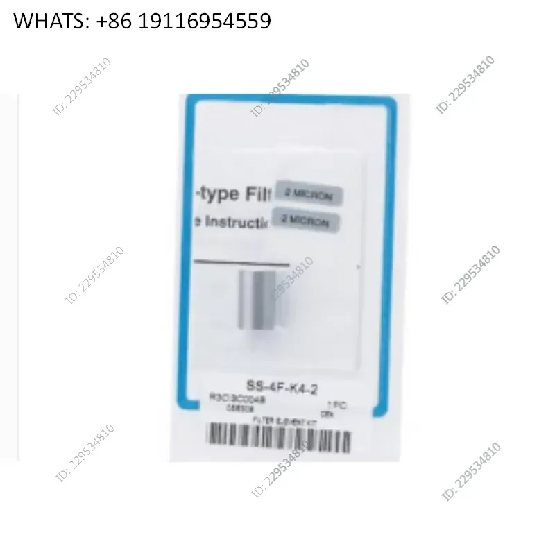 1 Piece Particle Filter Kit with 60 Micron Filter Cartridge for SS-4F-K4-60