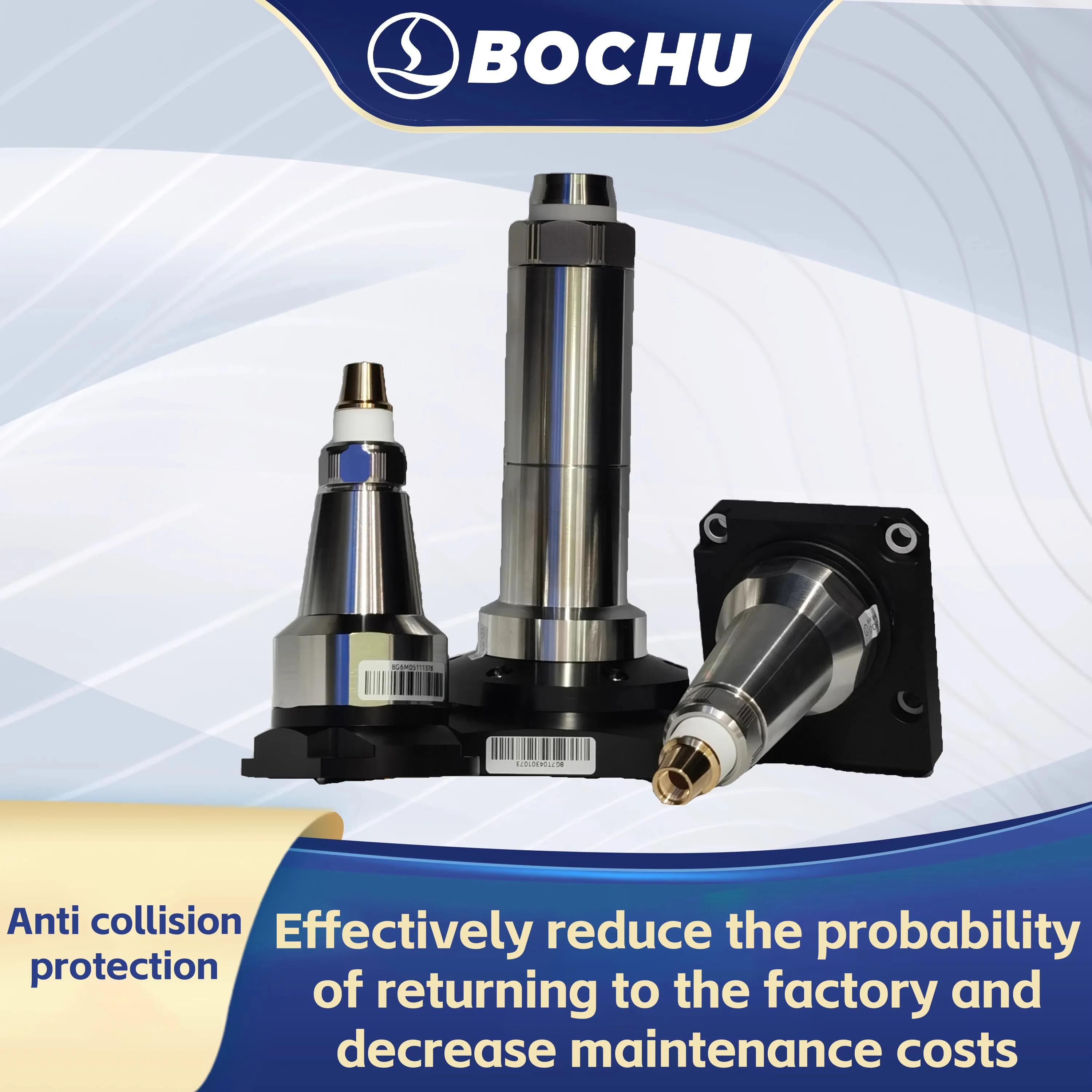 BOCI Laser Cutting Head Capacitive Sensor Nozzle Connector Follower Sensing Head Amplifier For BOCHU BLT310 BLT4XX BLT6XX Cutter