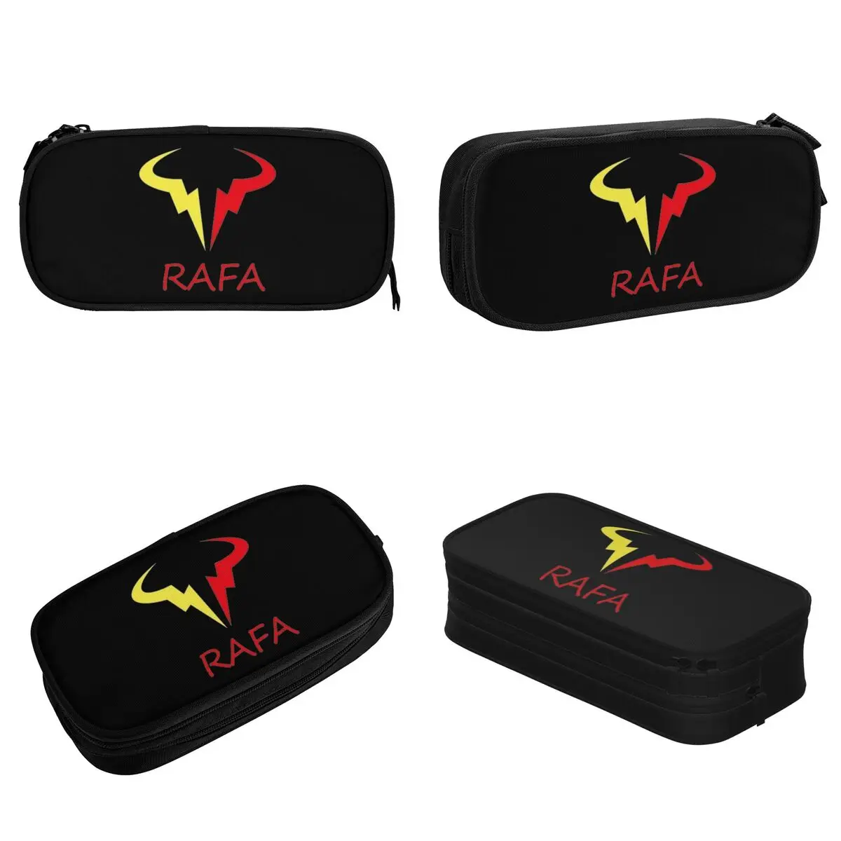 Rafael Nadal The Best Rafa Tennis Pencil Cases Fun Pen Bags Kids Large Storage School Supplies Gift Pencilcases