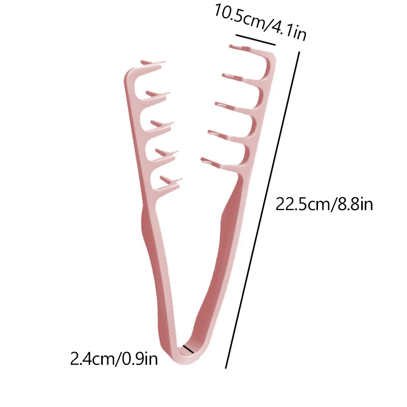 

Combs Styling Hair Root Top Fluffy Hairdressing Tool For Women And Men Wide-Tooth Hair Styling Comb Hair Seam Comb Bangs