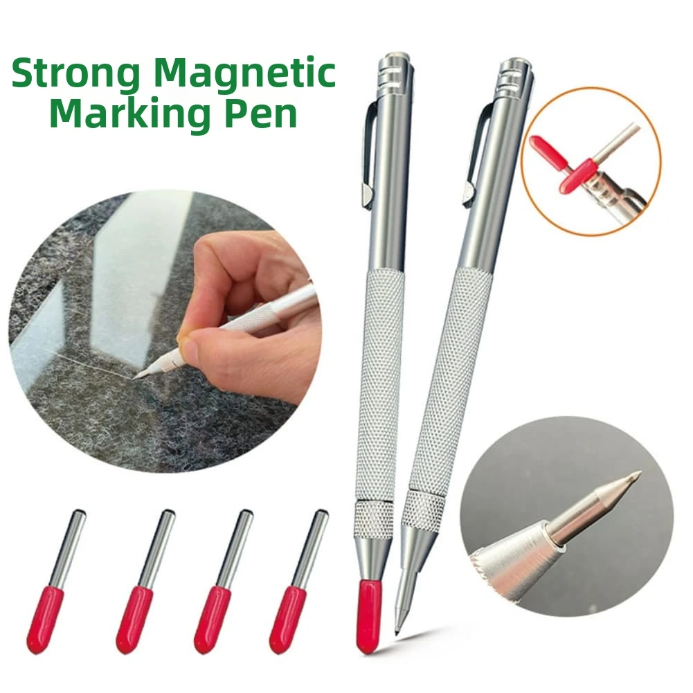 Diamond Scribing Pen Carbide Tip Carbide Engraving Pen Carbide Nib Stylus Pen Glass Ceramic Metal Marking Accessories
