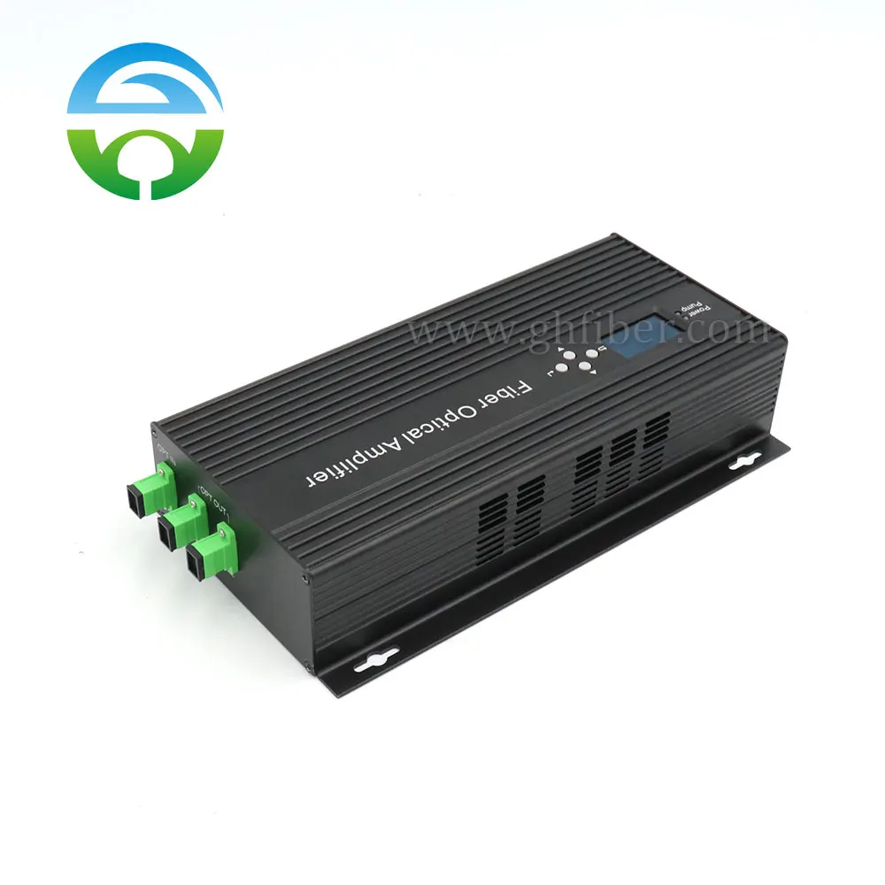 2*16dBm 1550nm EDFA Mini Optic Amplifier SC/APC Fiber