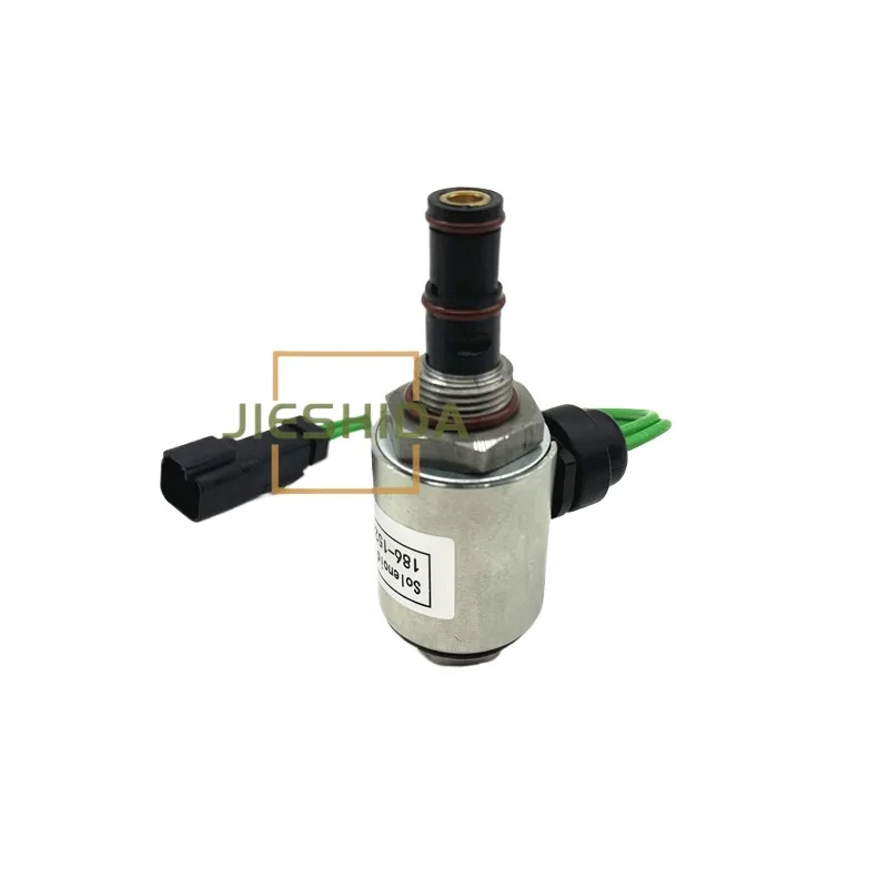 

For Caterpillar cat E120H/140H/160H/D6R/D8R loader solenoid valve assembly 186-1526 coil square plug excavator accessories