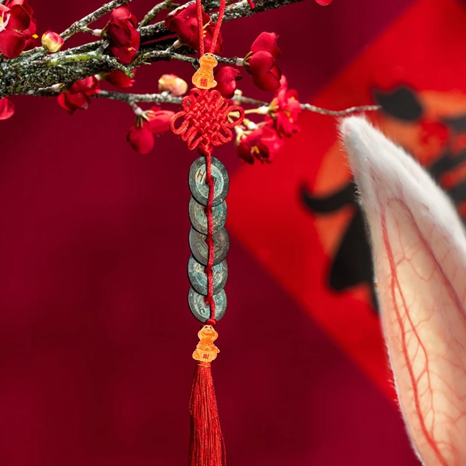 10 Stuks Vergulde Snake Charms Chinese Dierenriem Hars Hangers Unieke DIY Accessoires Lente Festival Geschenken Slang Vorm Hanger