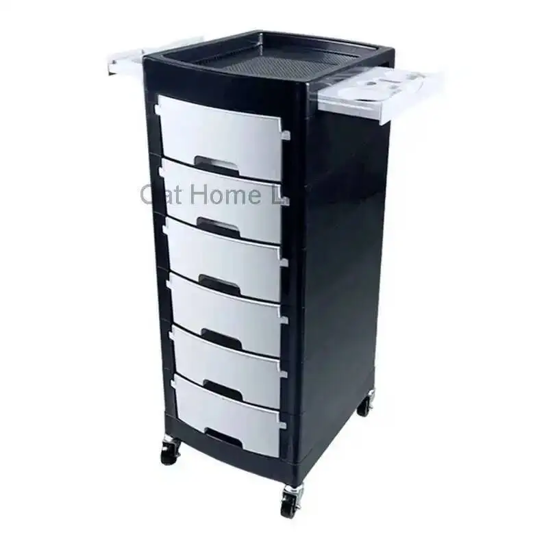 

Storage Lashes Station Trolley Hair Hairdresser Salon Nail Salon Trolley Rolling Medical Carrello Con Ruote Furniture ZT50ST