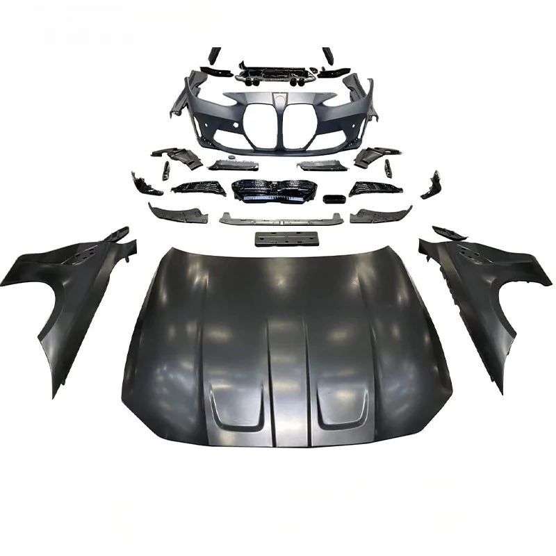 

Suitable for BMW 4 Series surrounding G22/G23 to M4 front and rear bar assembly cover fender four exhaust