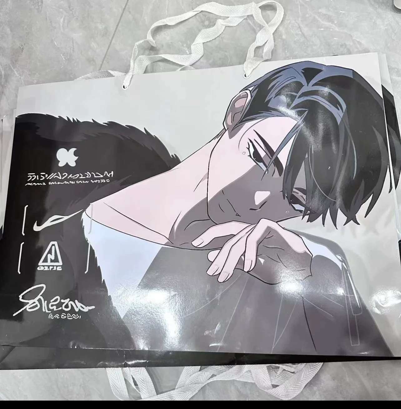 2024 New In Stock Official Korea Comic Alien Stage 2nd Anniversary Acrylic Stand Poster Baji Official Original Merchandise