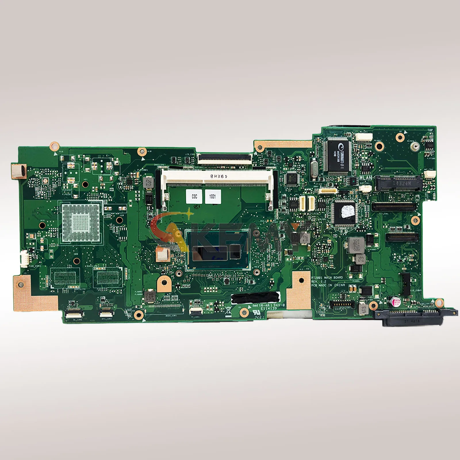 Placa base para ordenador portátil PT2001 para ASUS PT2001 PT2001 placa base para portátil con CPU I3 I5 I7 100% pruebas OK envío rápido de alta calidad