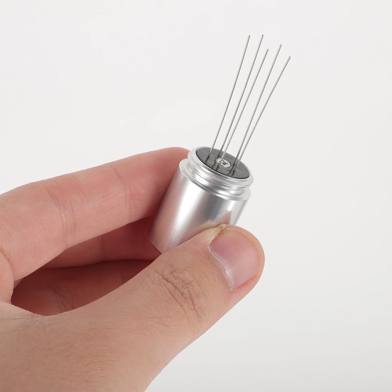 

Espresso Coffee Stirrer Needle Powder Distributor Tool Metal Stirring For Bar Café Home Use Ergonomic Handle Dishwasher Safe