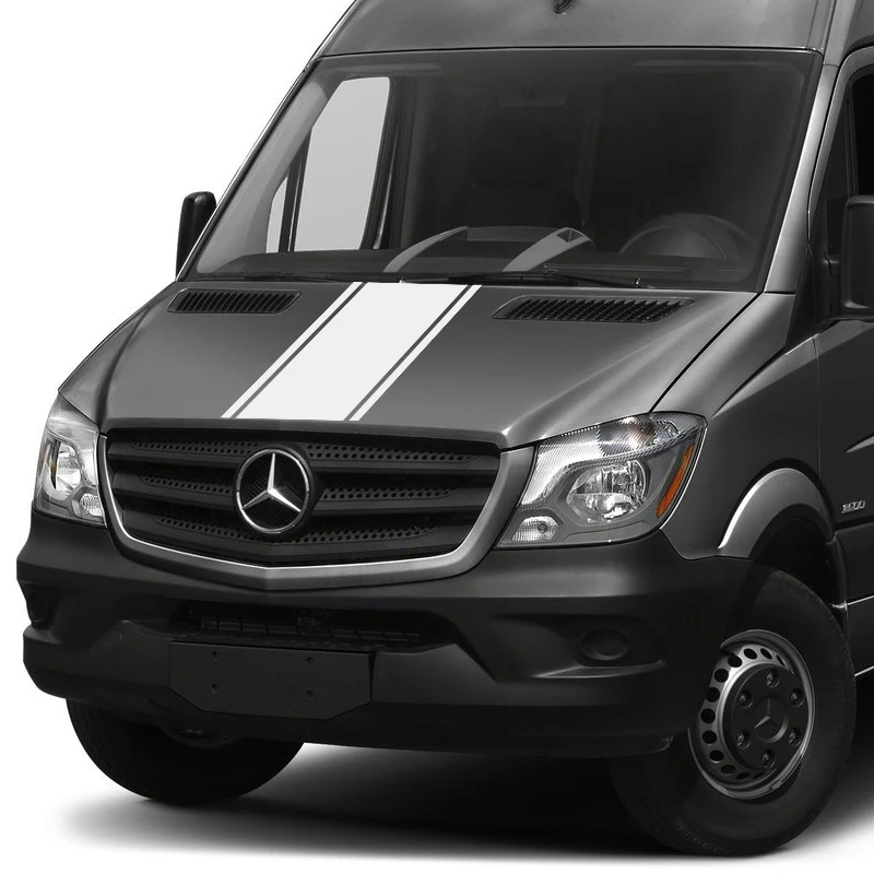 For Mercedes BENZ Sprinter Front Film Stripes Decal Vinyl Hood Sticker Car DIY Waterproof stickers Styling Accessories