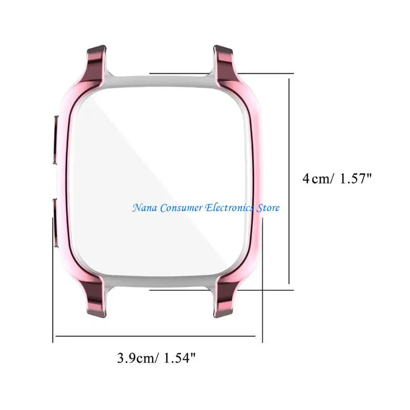 G7NE Anti-Scratch Watch Case Screen Protector Bumper Cover Shell Protective Frame Shell per Venu SQ/SQ2/SQ Music/SQ2 Music