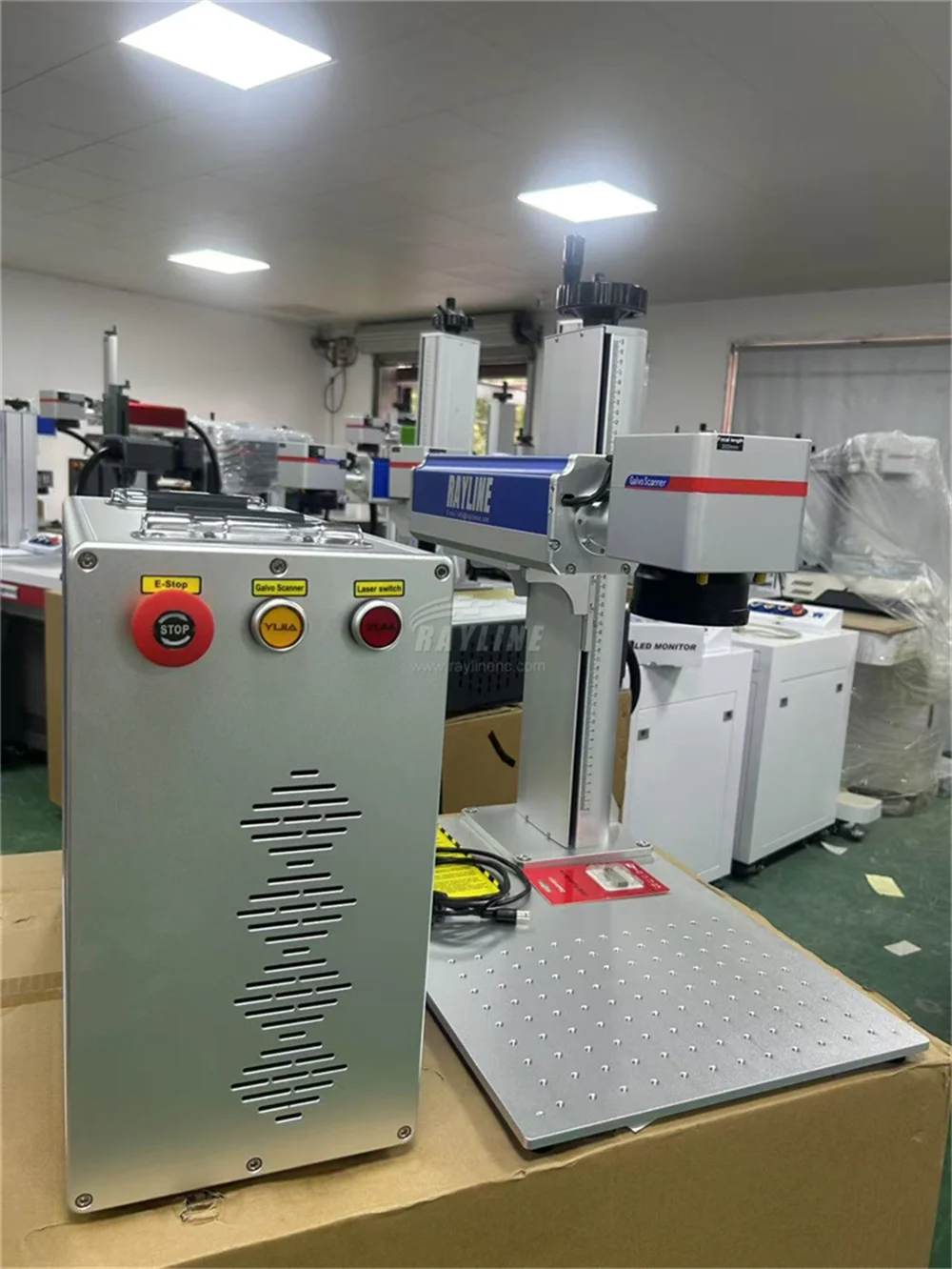 15W UV CNC Laser Marking Machine High-Accuracy Fast Water-Cooled for Plastic Glass Metal with Galvo Scanner