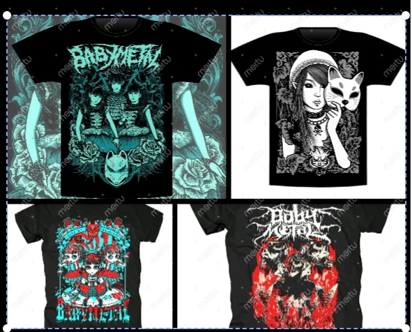 

BABYMETAL Graphic T-Shirt Men Women 100% Cotton O-Neck Casual Streetwear Oversized Harajuku Summer Fashion Unisex Tees