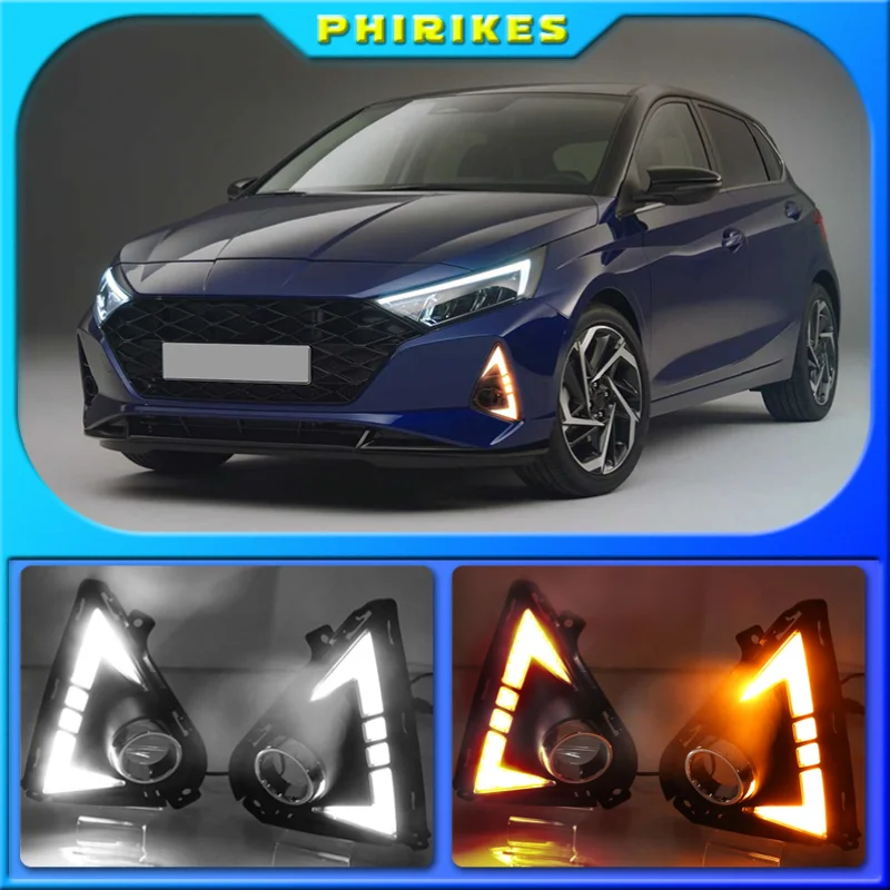 

Turn Yellow Signal Relay 12V Car DRL Daytime Running Lights Blinker Fog Lights for Hyundai Accent 2021