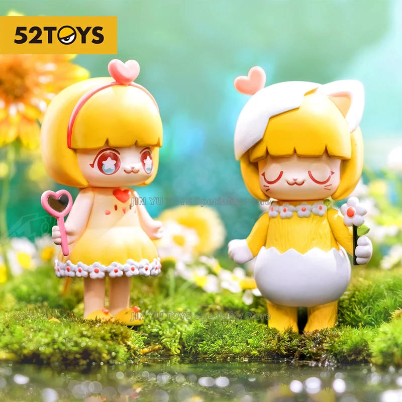 52 SPEELGOED Kimmy & Mike Animal 2 Serie Blind Box Leuke Actie Anime Figuur Meisje Trendy Speelgoed Kawaii Desktop Decoratie geschenken