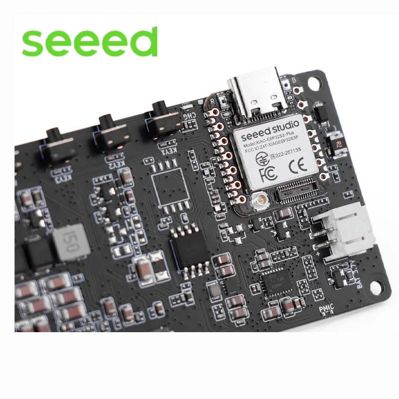 ee02-xiao-epaper-ディスプレイボード、133インチ-spectra-6-e-ink-用、sensecraft-hmi-ファームウェアがプリフラッシュ済み、xiao-esp32-s3-plus-搭載