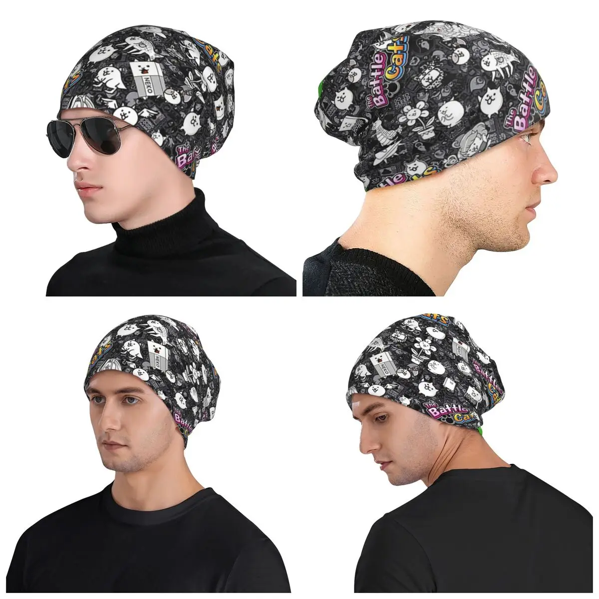 

Battle Cats Unisex Adult Beanies Caps Knitted Bonnet Hat Warm Fashion Autumn Winter Outdoor Skullies Hats