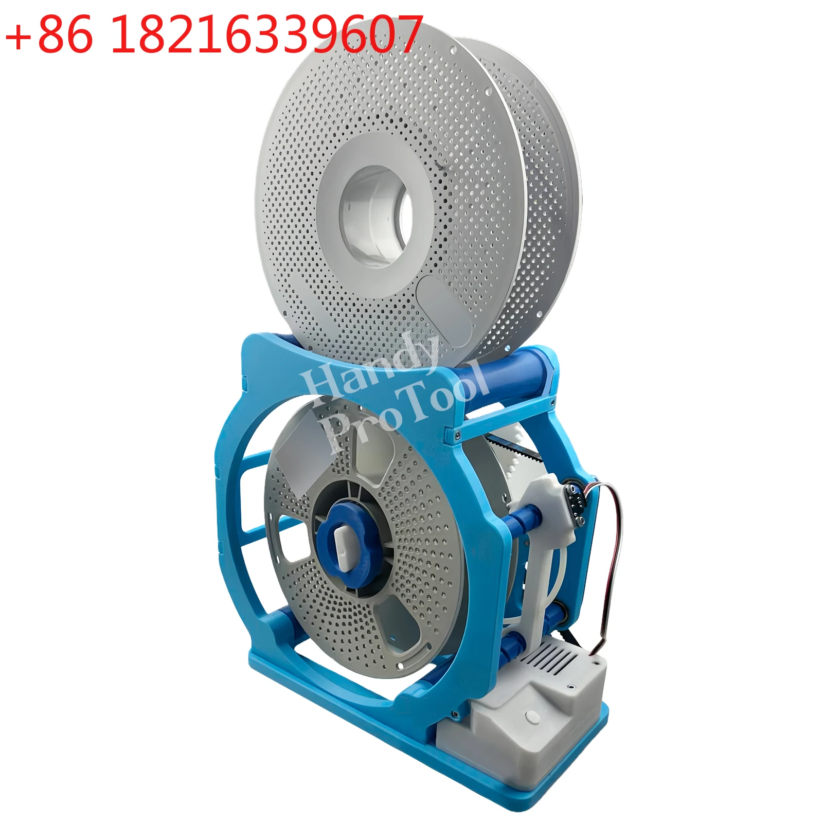 3D Industrial Filament Respooler,Electric Spool Rewinder with Smart Start and Stop, Wrap Neatly Without Tangling