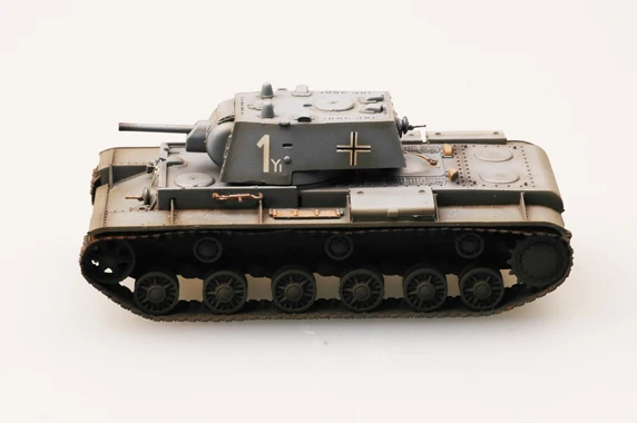 Easymodel 36277 1/72 Captured Germany KV-1 Heavy Tank 8th Panzer Div 1944 Finished Military Model Static Plastic Collection Gift