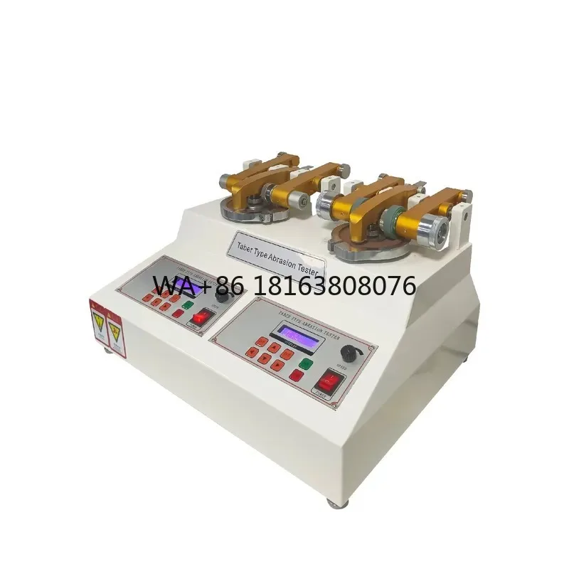 JIS-A1453 ASTM-D4157 Type Automatic Abrasion Tester With Double Stations Digital Display Wear-resistant Test