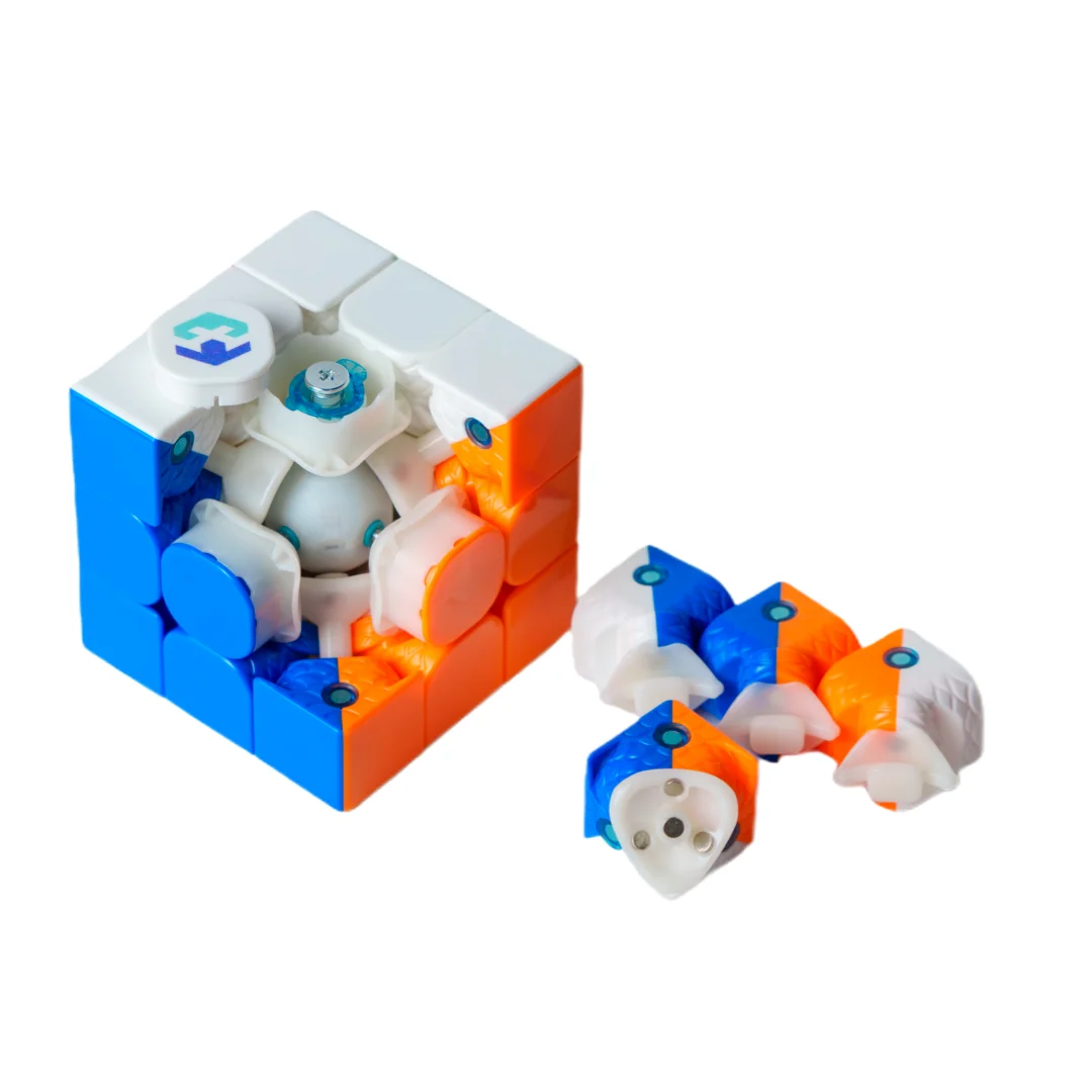 MoreTry Tianma X3 3x3x3 cubo magnético sin pegatinas rompecabezas mágico regalos para niños Fidget juguetes profesionales