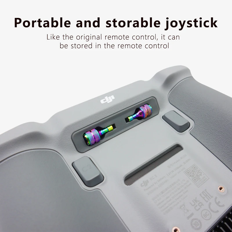 Joystick For DJI Mavic 3 Pro/Mini 3 Pro/Air 2S/Air 3/Mini 4 Pro RC/RC 2 Remote Controller Thumb Rocker Sticks Drone Accessories