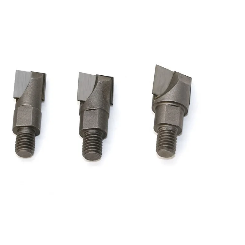 Bloqueio De Porta Entalho Dispositivo Cabeça Cortador Rosca Fresadora CNC Limpeza Inferior Router Bit