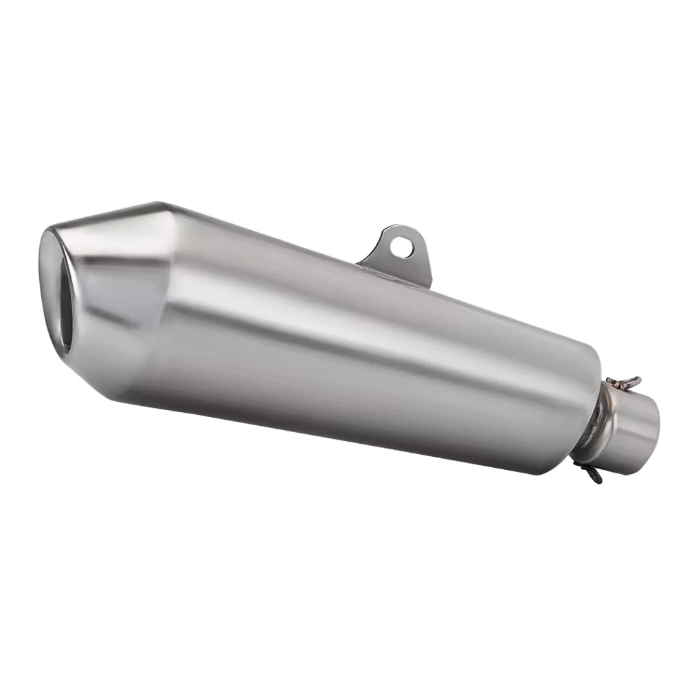 

Motorcycle exhaust pipe exhaust muffler stainless steel high quality slip on for ZX4R cb1000r xmax aerox SV650 universal 51MM