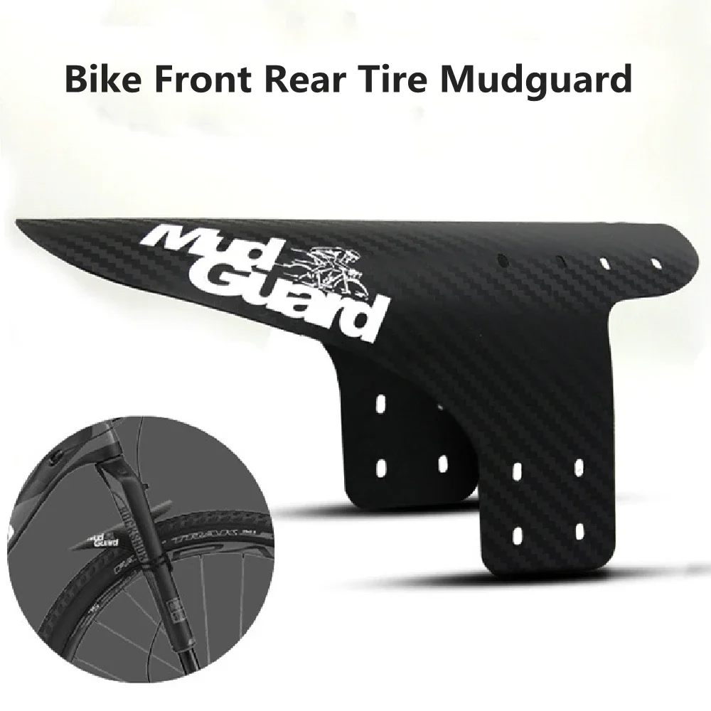 Colorful Bike Fenders MTB Road Front Rear Tire Mudguard Mountain Bike Universal Mudguard Bike Wings Cycling Fixing Accessories