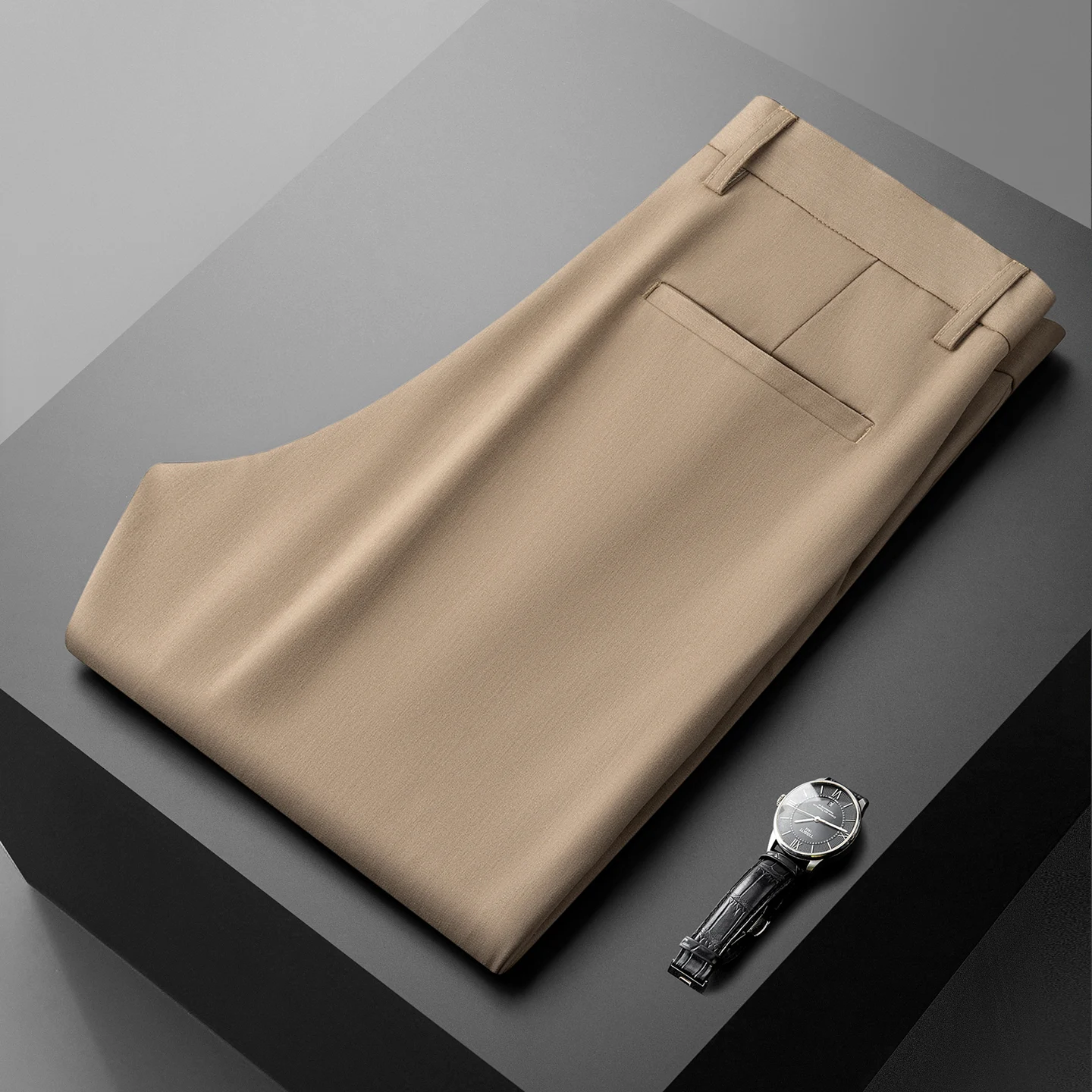 High Quality Luxury Autumn Winter Men's Pants Men Suit Work Office Formal Banquet Business Korea Thick Long Trousers Male Brand - Image 3