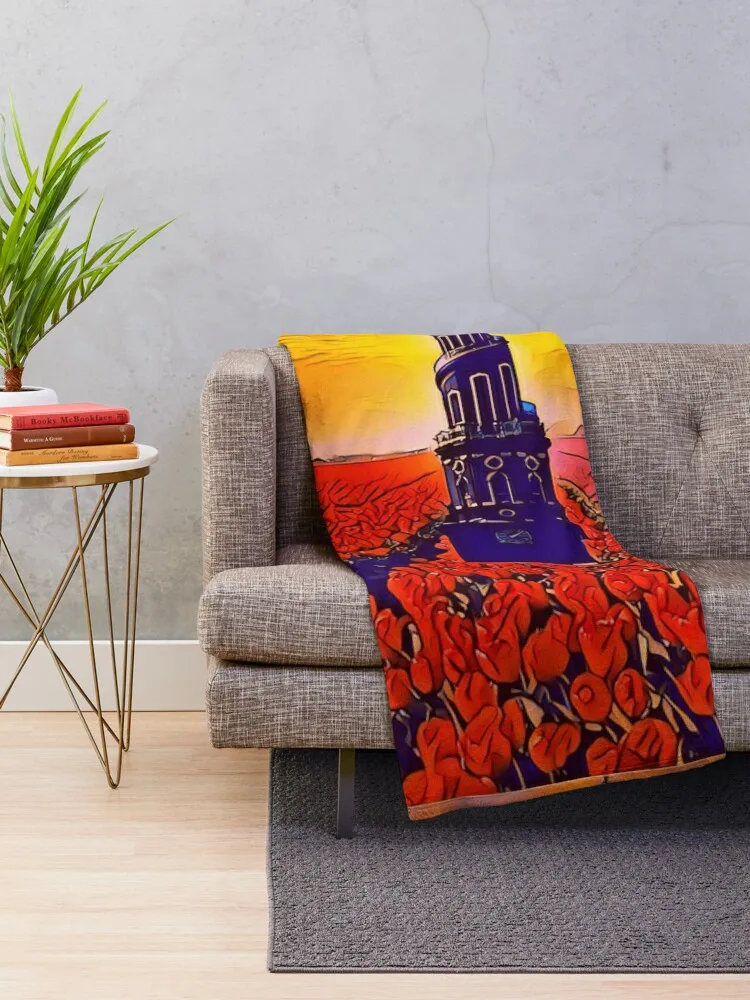 The Dark Tower, Stephen King Fan Design Throw Blanket Decorative Sofas sofa bed Bed Blankets