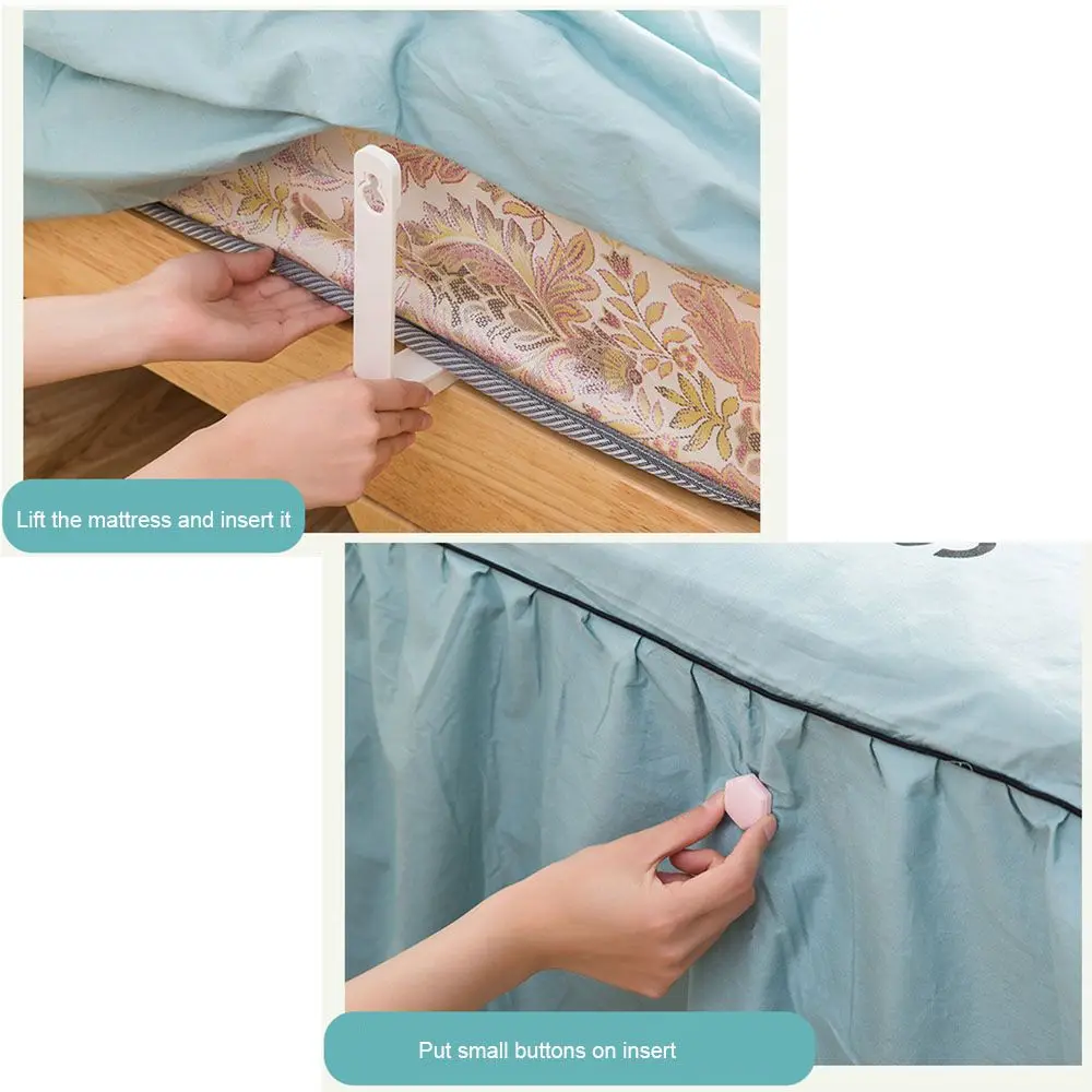 Seamless Needle-free Gripper Mattress Holders Angle Fixed Buckle Non-slip Fixing Clips Bed Sheet Clip Sheet Buckle Quilt Covers