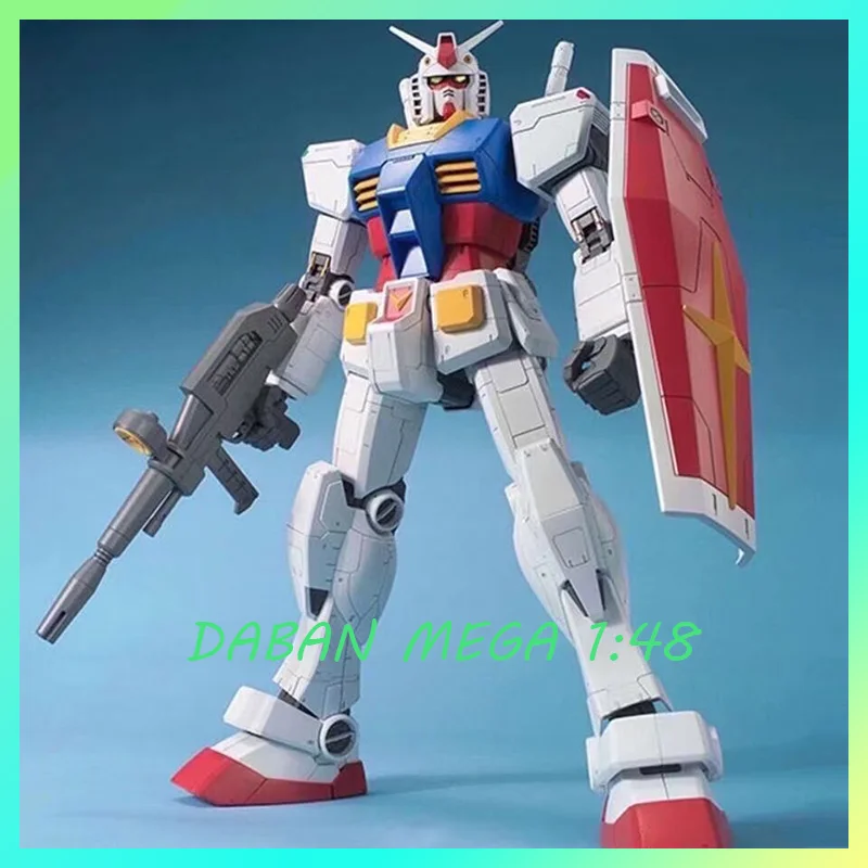 

DABAN MEGA Great Ancestor 1/48 Dragon Pattern Water Decal Shield Gun Anime Doll Assembly Model Kit Collectible Toy Display