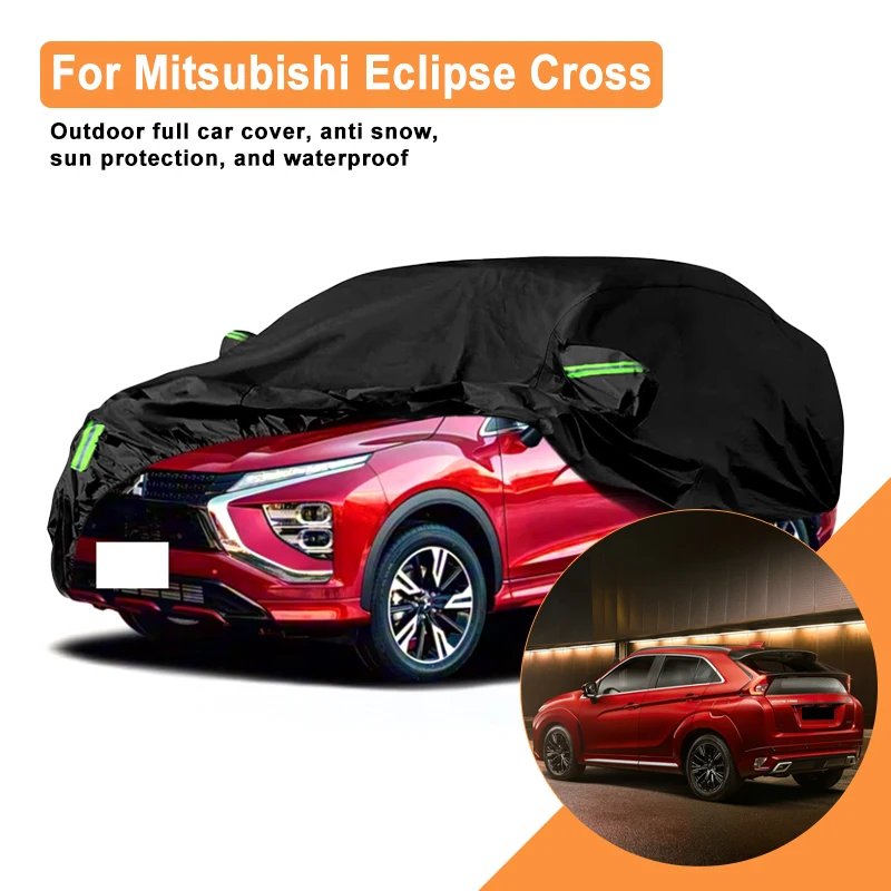 

Full Car Cover for Mitsubishi Eclipse Cross Outdoor Use - Waterproof Snowproof Sunshade, Winter & Summer Protection Accessories