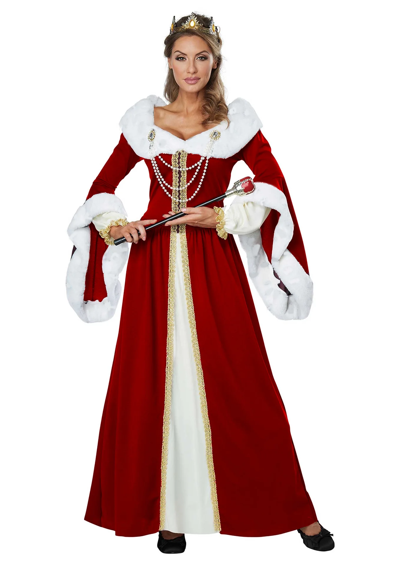 Halloween sexy royal retro casal cosplay traje tribunal europeu rei rainha festa de natal vestido