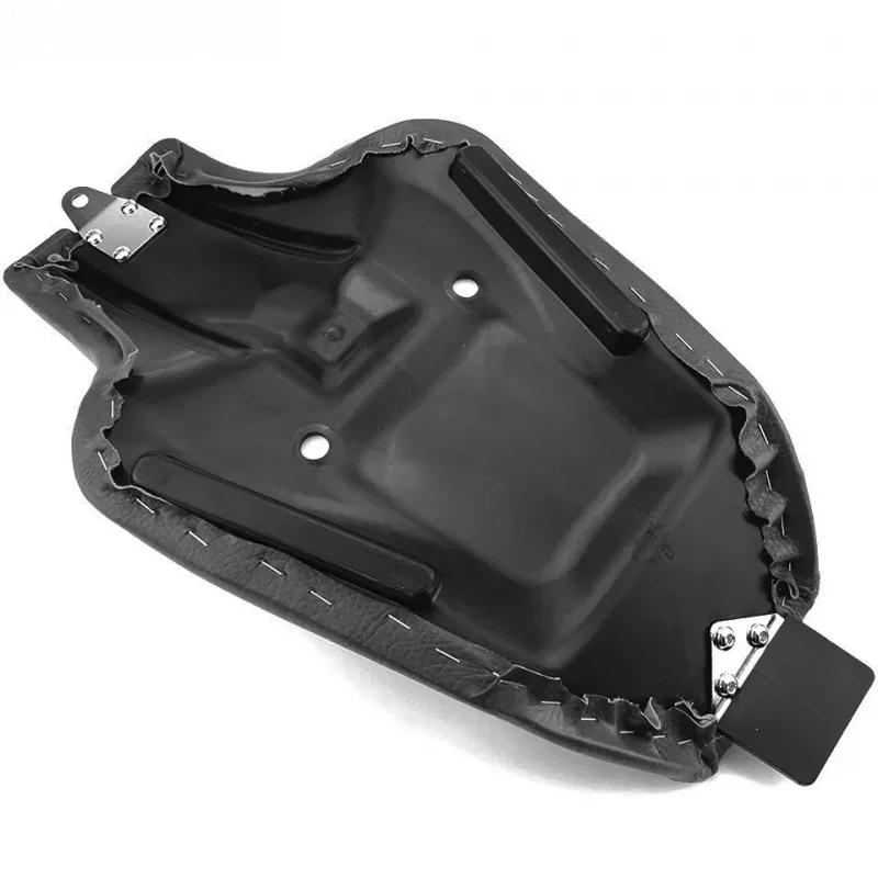 Asiento trasero de motocicleta, asiento negro para Harley Sportster XL883 1200 X48 XL 1200 883 48 2004-2016