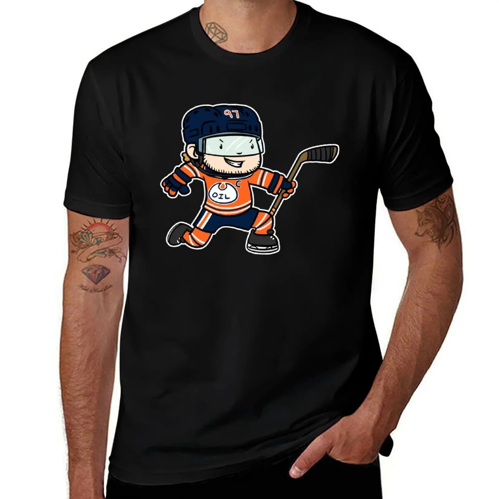 

Hockey goal celly, Home jersey T-Shirt cotton tshirt 100% man t shirt designer T-shirt