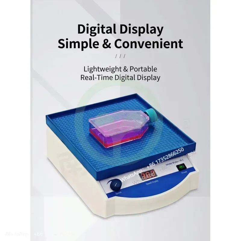 Decolorization Shaker Laboratory TS-1/TS-2 Timer Variable Speed Reciprocating Digital Panel Control No Display