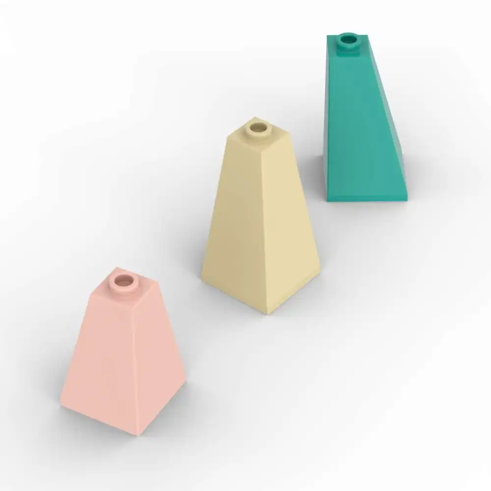 

MOC 10 шт. 3685 угловой выпуклый кирпич наклон 75 2x2x3 сменный строительный блок, очаровательные игрушки для взрослых и мальчиков, праздничные подарки