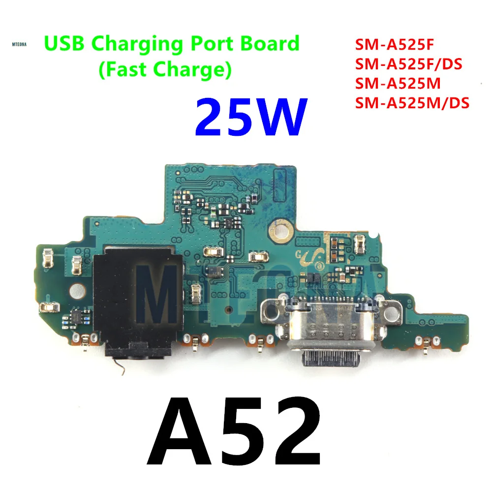 Charging Flex For Samsung Galaxy A52 A52S 5G SM-A525F A526B A528B USB Charge Port Jack Dock Connector Charging Board Flex Cable