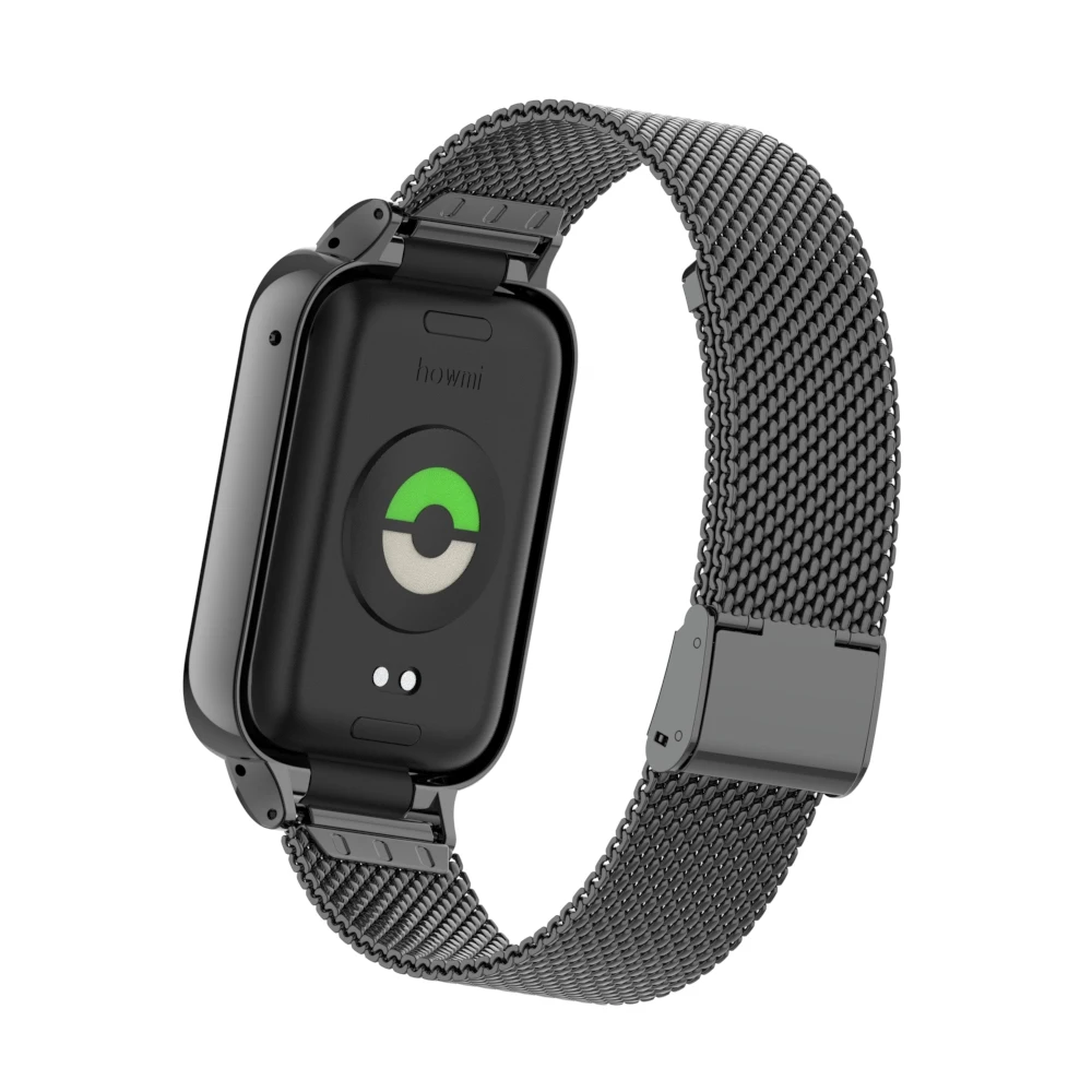 Metal Watch Band for Xiaomi band 8pro stainless steel, Metal protective frame one-piece strap for miBand 8 pro replacement strap