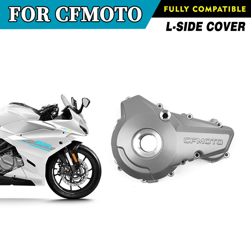 

For CFMOTO 250SR-FUN Engine Left Side Cover CF250 SR250 250SR Engine guard Magneto Side Cover Motorcycle Original Parts