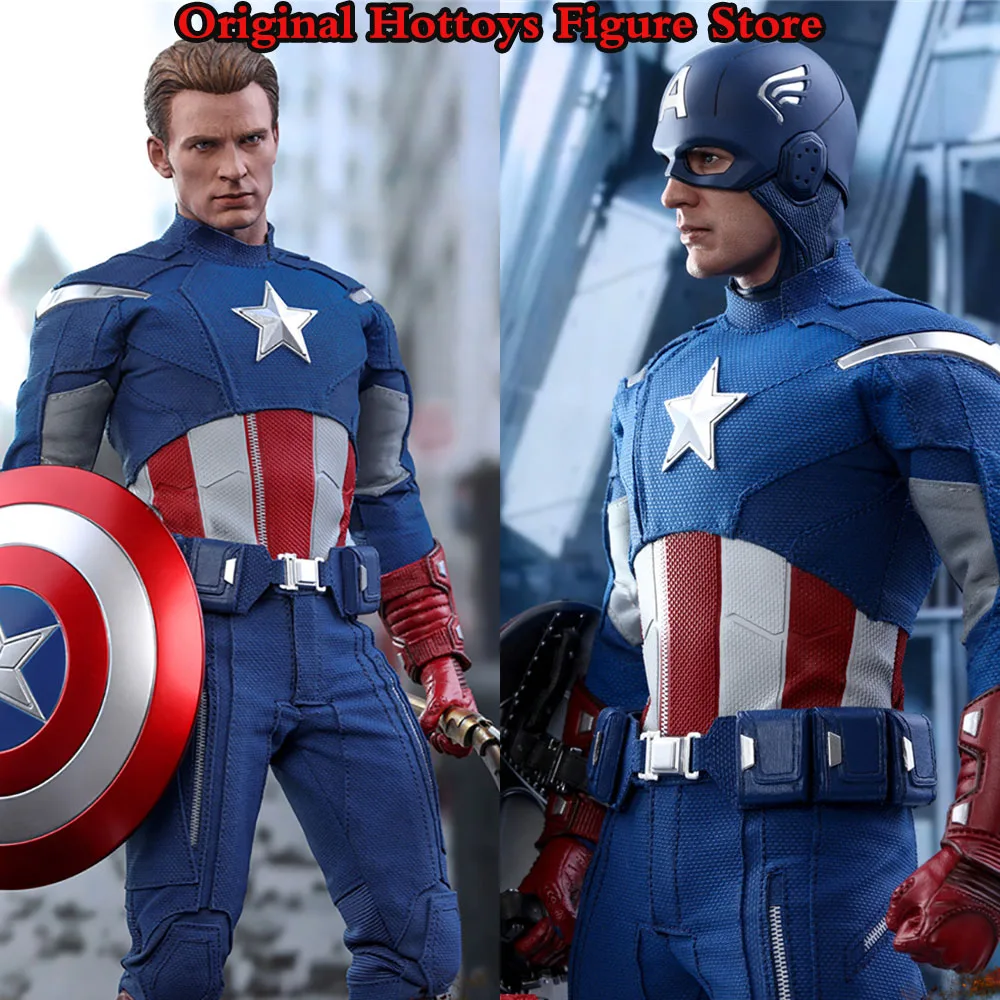 

HT HOTTOYS MMS563 1/6 Scale Male Soldier Captain America 2012 Ver. HT Full Set 12-inch Action Figure Collectible Model Toys