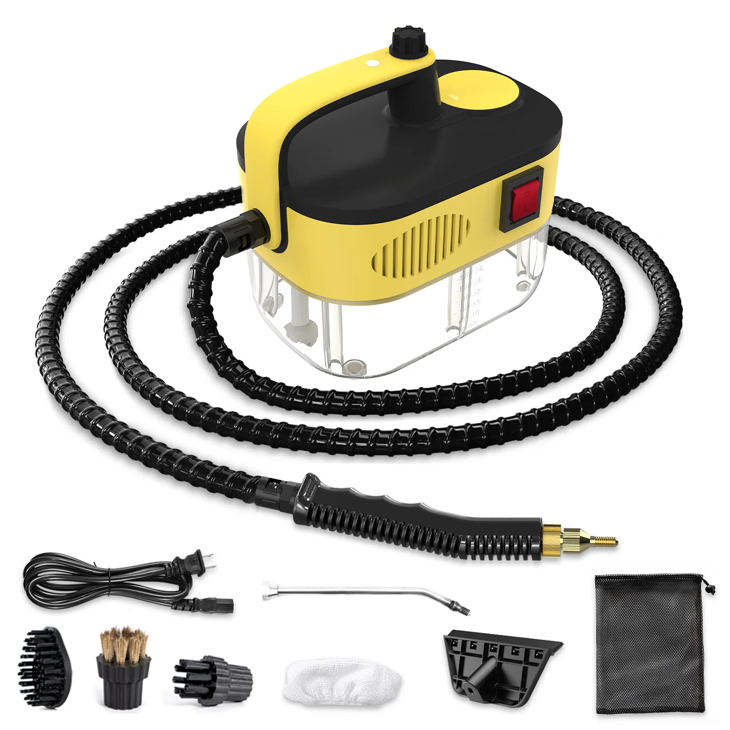 20252500w High Pressure Handheld Steam Cleaner Floor and Wall Steam Cleaner